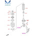 mobis front shock absorber hyundai tucson tl 2015-18